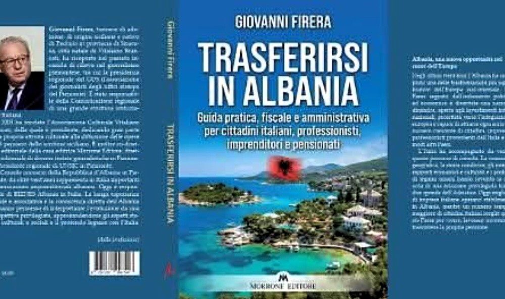 Copertina libro Trasferirsi in Albania