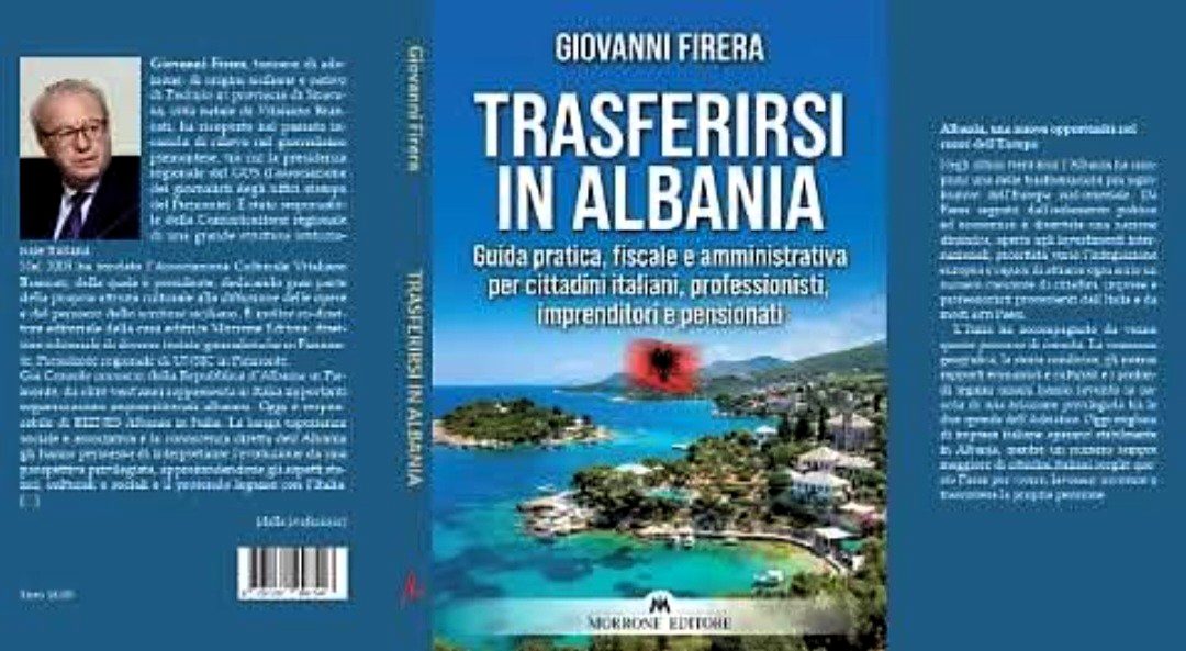 Copertina libro Trasferirsi in Albania