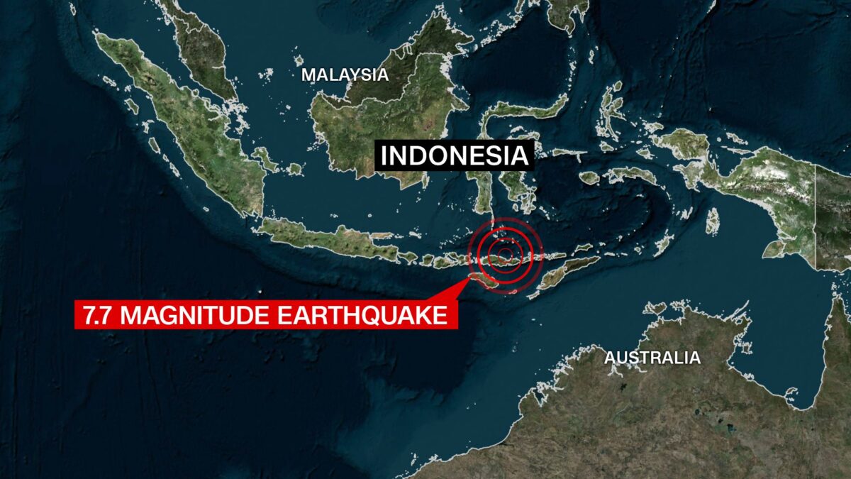 Terremoto in Indonesia