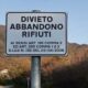 Divieto abbandono rifiuti