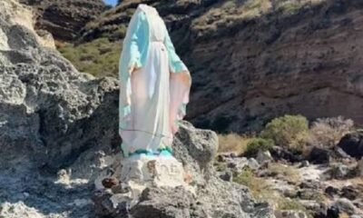 Ischia - la madonna della Pelara decapitata, atto vergognoso