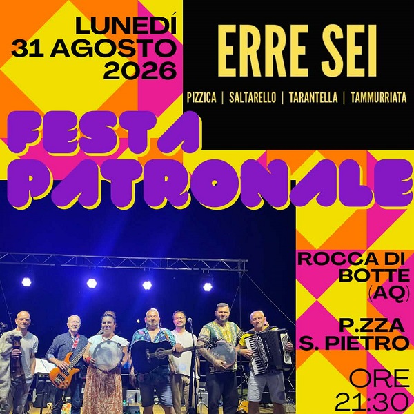 Locandina evento Rocca di Botte