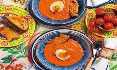 Cucina Estiva - Salmorejo con uovo morbido e 'nduja