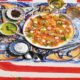 Carpaccio di Fichi, uva, Nocciole e Caprino