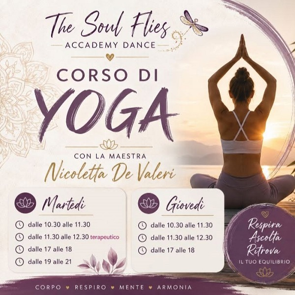 Martedi torna il corso di Yoga e Yoga terapeutico 46 Yoga, corso