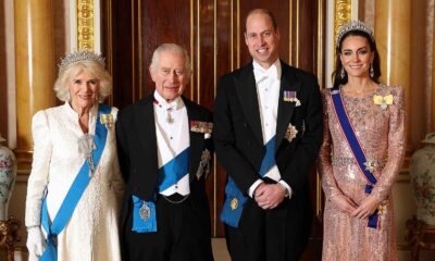 Camilla, Re Carlo, William e Kate