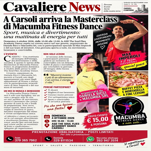 Locandina evento Carsoli