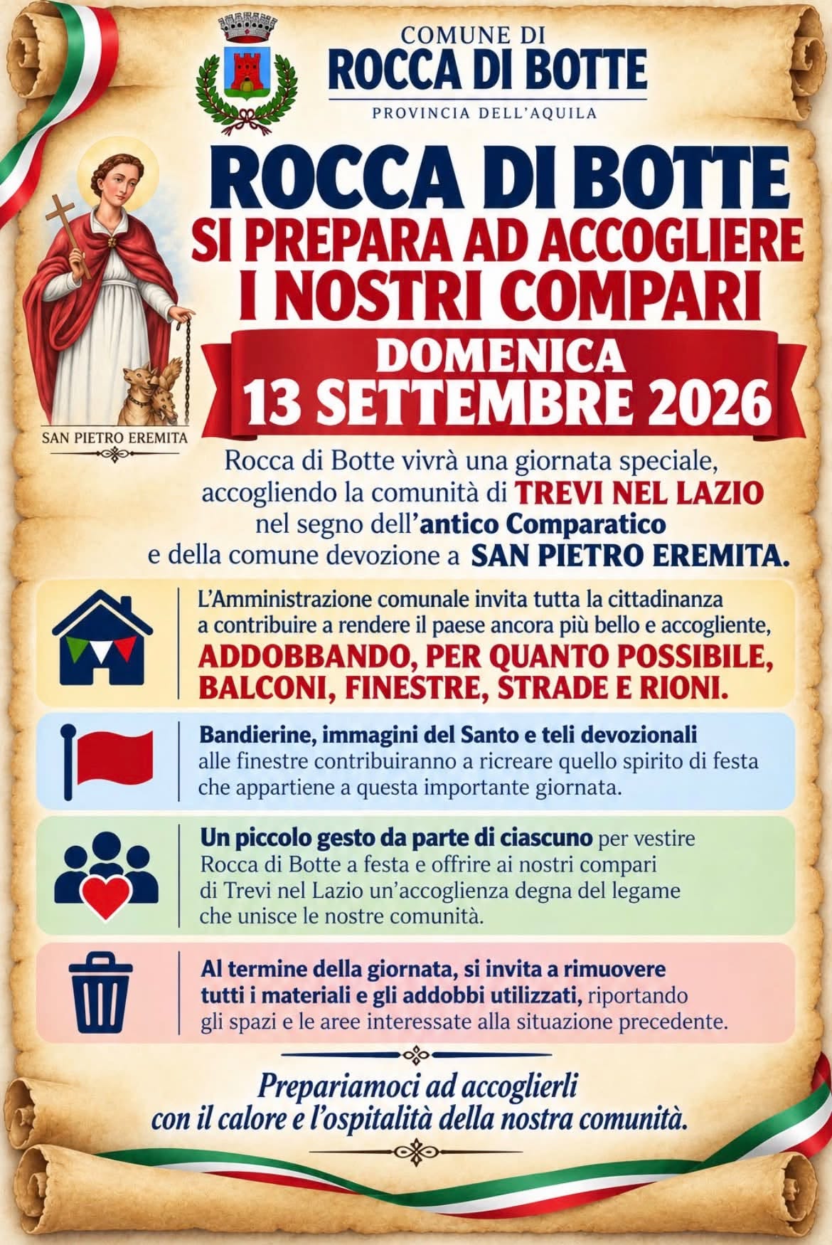 Locandina evento Rocca di Botte