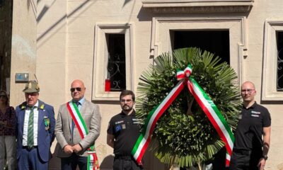 Deposizione corona ai caduti di tutte le guerre a Poggio Cinolfo