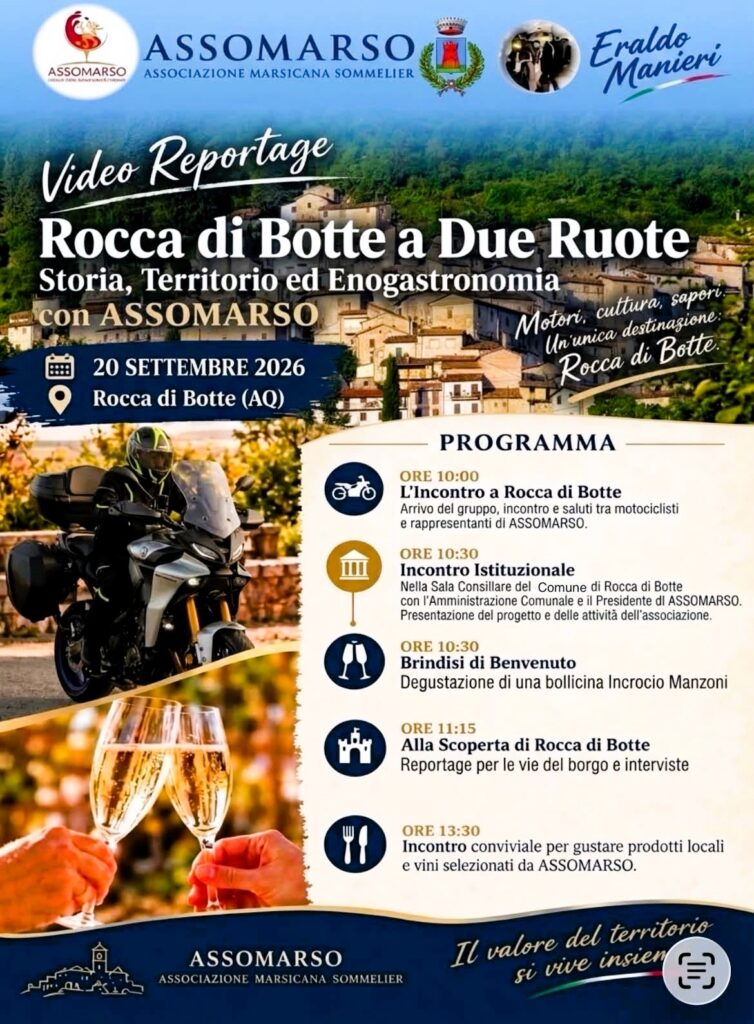 Weekend di fuoco a Rocca di Botte: fuoristrada 4x4 estremo, moto e grandi vini celebrano l'Abruzzo 47 Assomarso Associazione Marsicana Sommelier