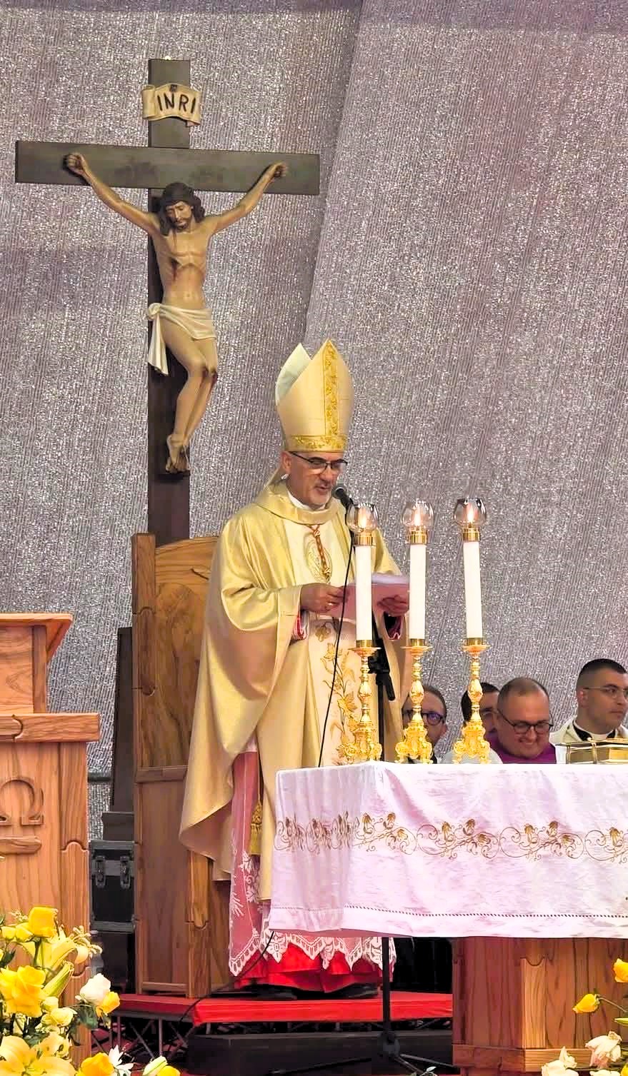 Cardinale Pierbattista Pizzaballa, Patriarca latino di Gerusalemme a Anglona di Tursi (MT)