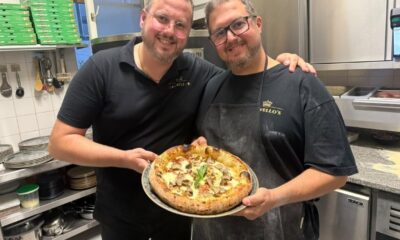 I fratelli Calvello di Calvellos Pizzeria a Monaco di Baviera