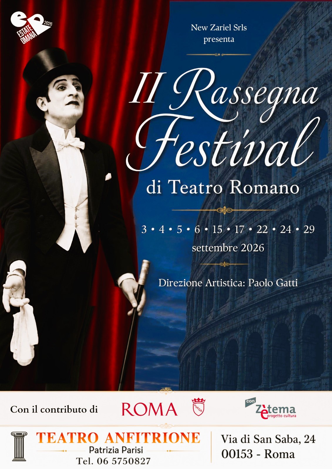 II RASSEGNA FESTIVAL DI TEATRO ROMANO