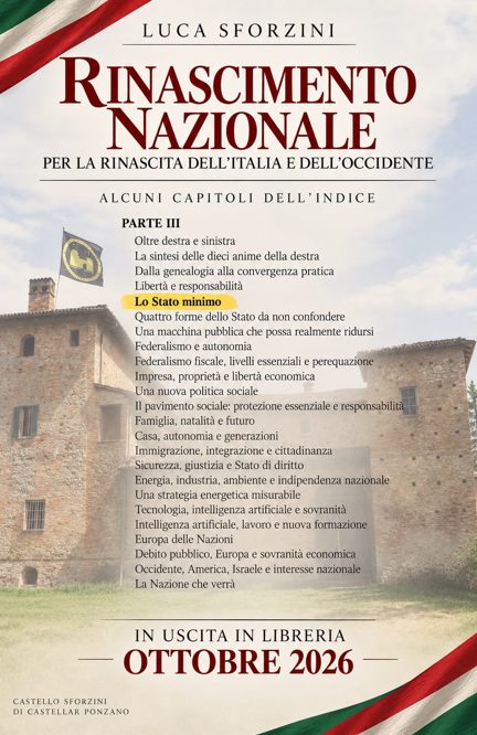 Oltre il muro dei pregiudizi, la lezione che viene dalla Germania: Luca Sforzini smonta il mito dell'onda nera e lancia lo "Stato Minimo" per salvare l'Europa 46 Stato Minimo