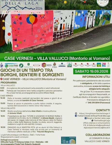Locandina evento Montorio al Vomano