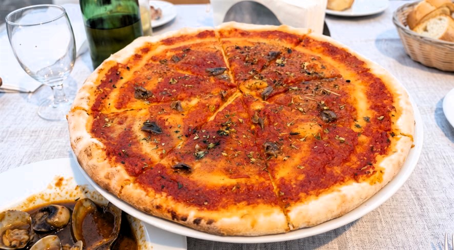 Pizza Marinara, pizzeria "Incontro" Poggio Moiano
