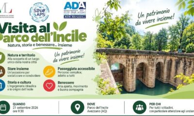 Locandina evento parco dell'incile
