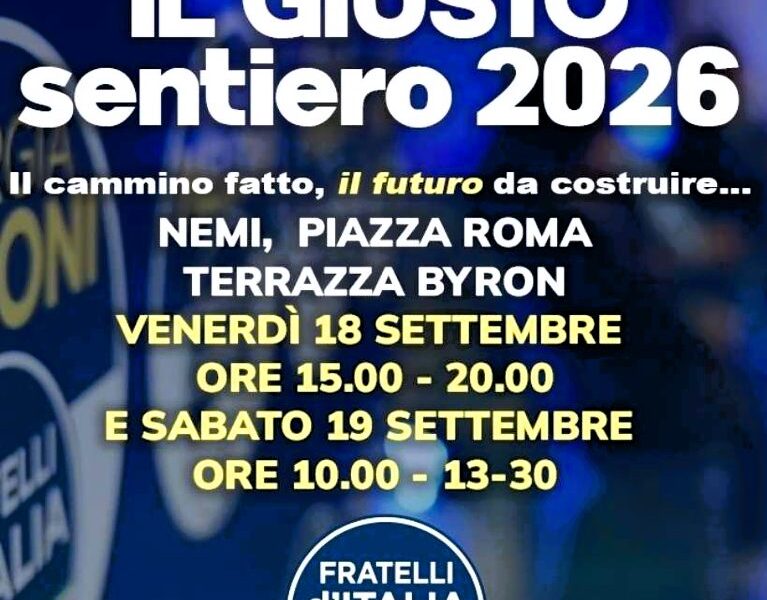 Locandina evento Nemi