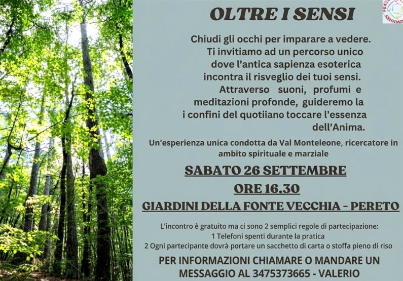 Locandina evento Pereto