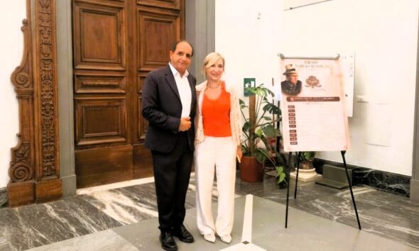 Giovanni Iervolino e Rachele Mussolini