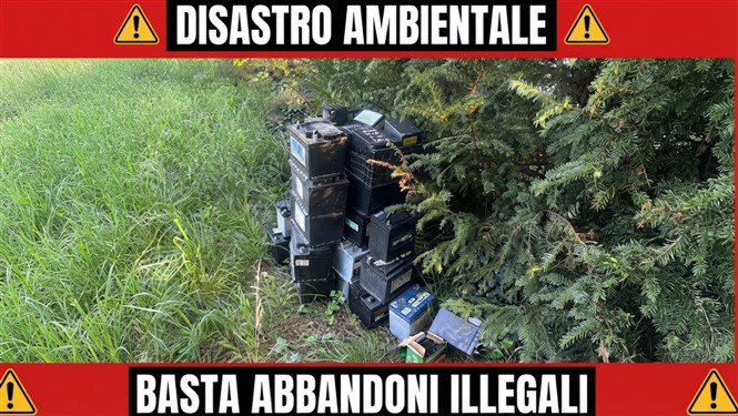 Disastro ambientale a Oreno