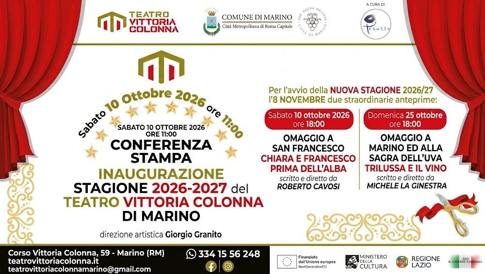 Locandina evento Marino