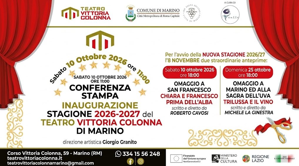 Locandina evento Marino
