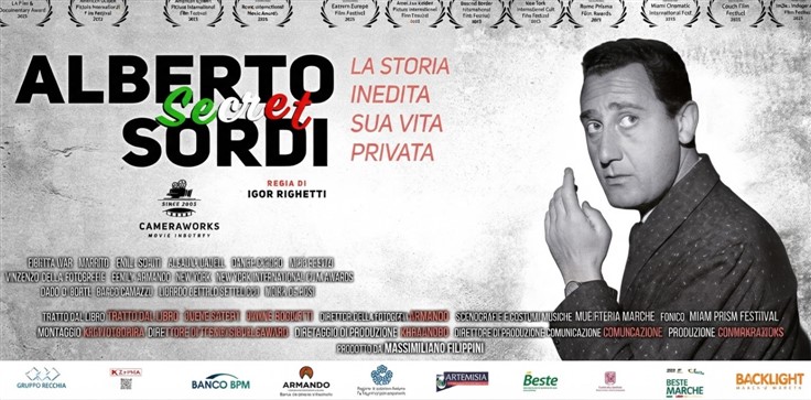 Locandina docufilm Alberto Sordi secret