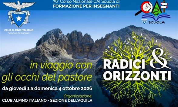 Locandina evento Cai L'Aquila