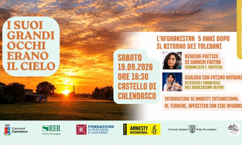 Locandina evento Calendasco