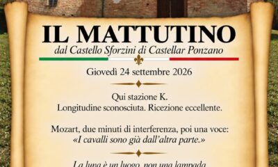Il Mattutino del 24 settembre 2026