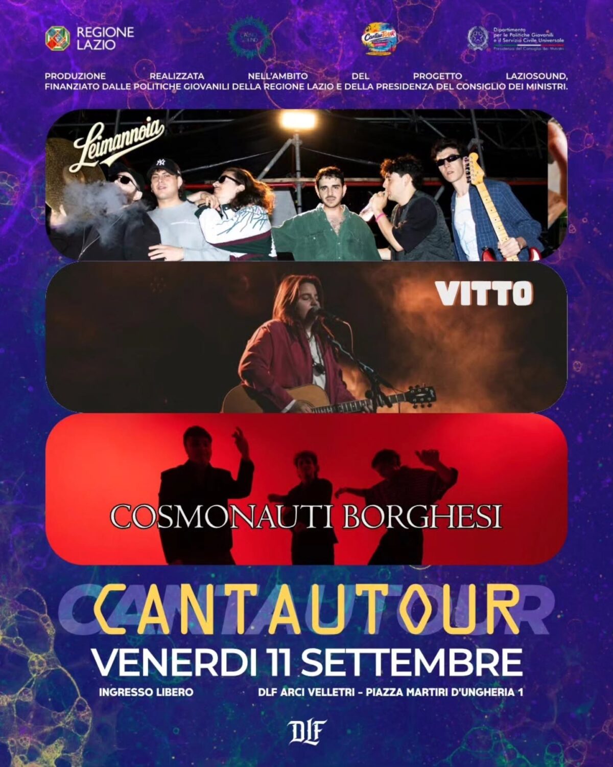 La rivoluzione del nuovo cantautorato laziale fa tappa a Velletri: al Dopolavoro Ferroviario esplode la musica live e senza filtri del "CantauTour" 46 cantautour-dlf-velletri