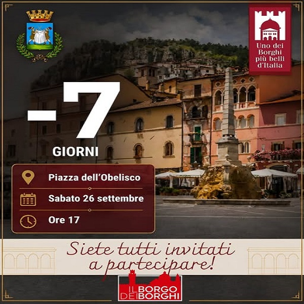 Locandina evento Tagliacozzo