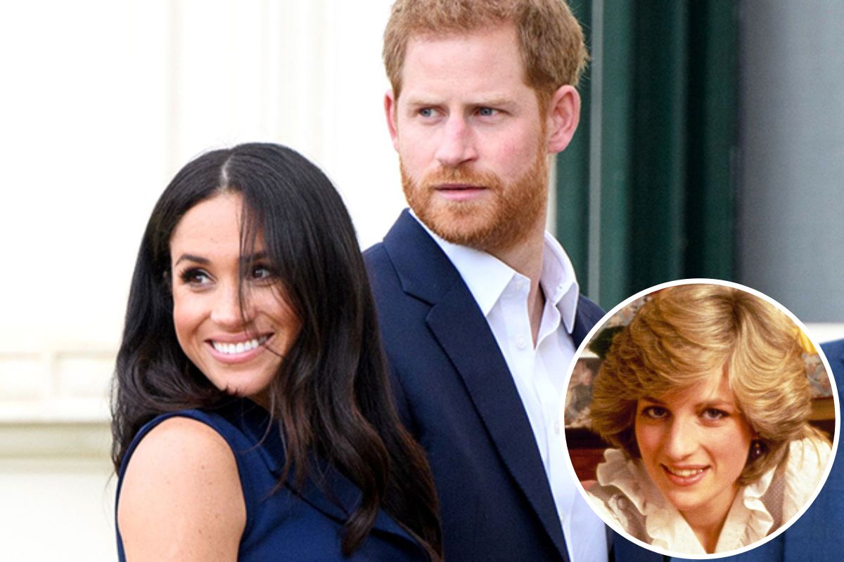 Meghan, Harry e Lady Diana