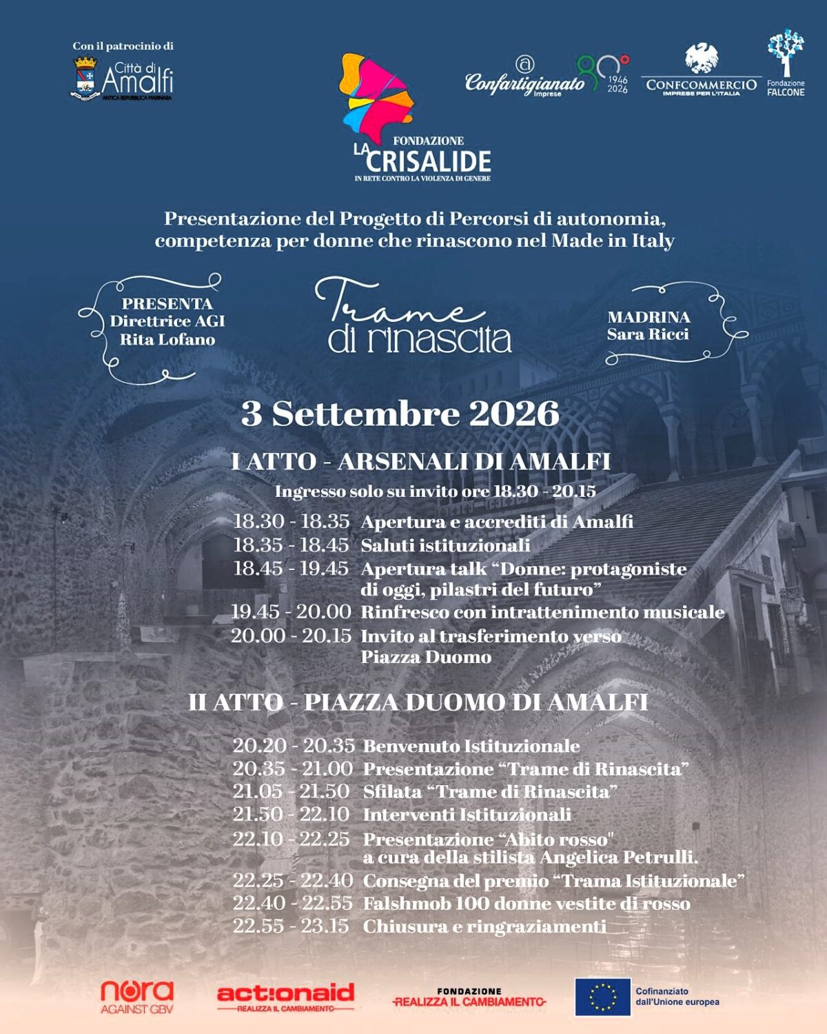 Locandina evento Amalfi