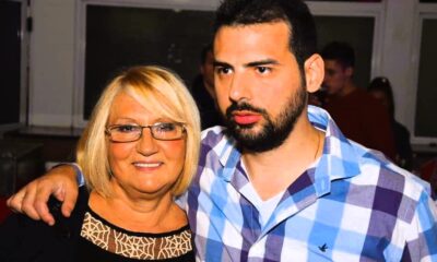 Federico Mandl con la madre Alicia Carosella