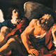 Guercino, San Matteo e lAngelo, olio su tela, inv. PC 55, Pinacoteca Capitolina