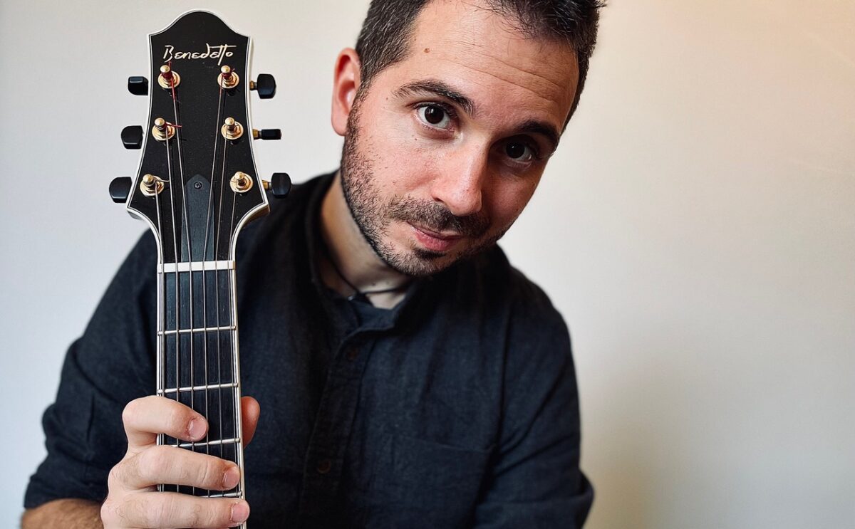 Il chitarrista Federico Lamura