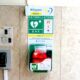 Il defibrillatore installato nella Filiale provinciale di via Potenza a Pescara
