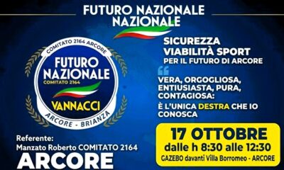 Locandina evento Arcore