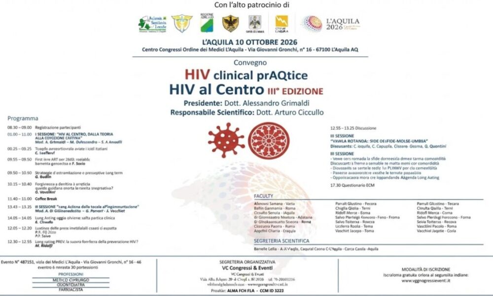 Locandina evento L'Aquila