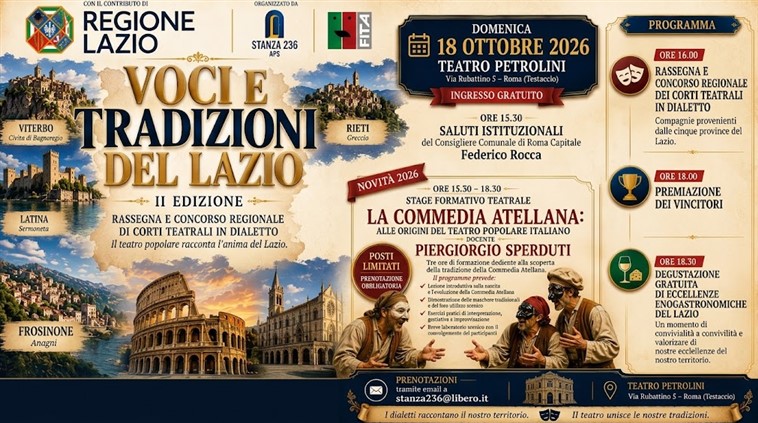 Locandina evento Roma
