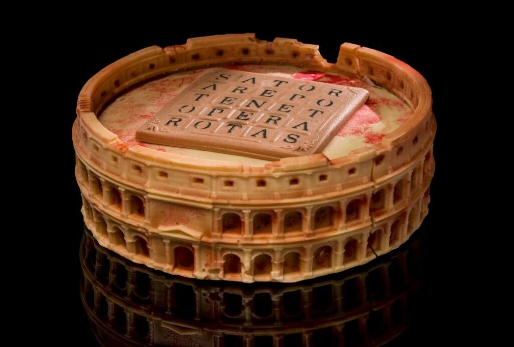 Nicola Giotti, quando la pasticceria diventa arte: il Colosseo raccontato con la dolcezza della Puglia 50 Colosseo, dolce