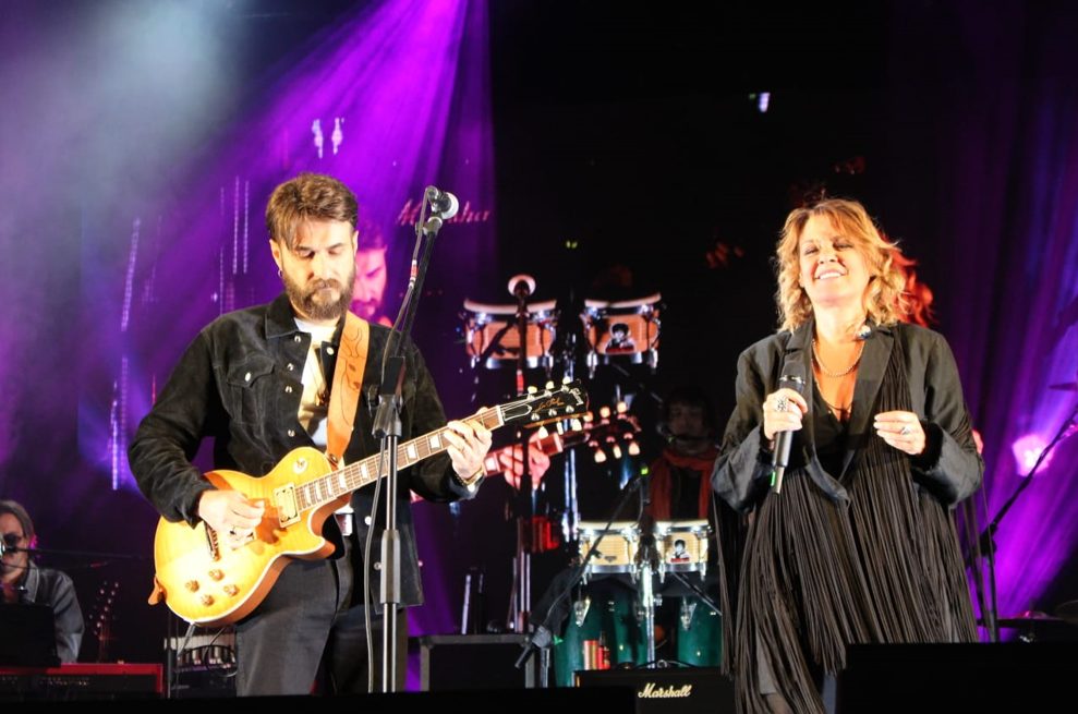 Filippo Graziani e Irene Grandi