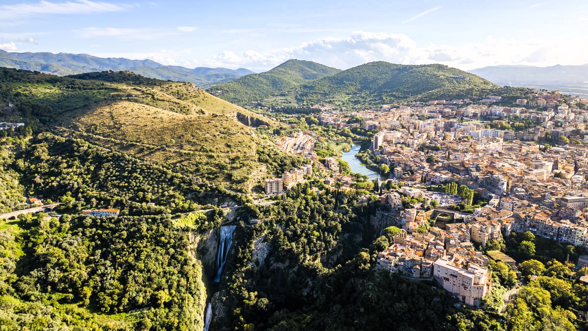Panoramica da drone_Experience The Beauty_Tivoli_Foto via Comune Tivoli