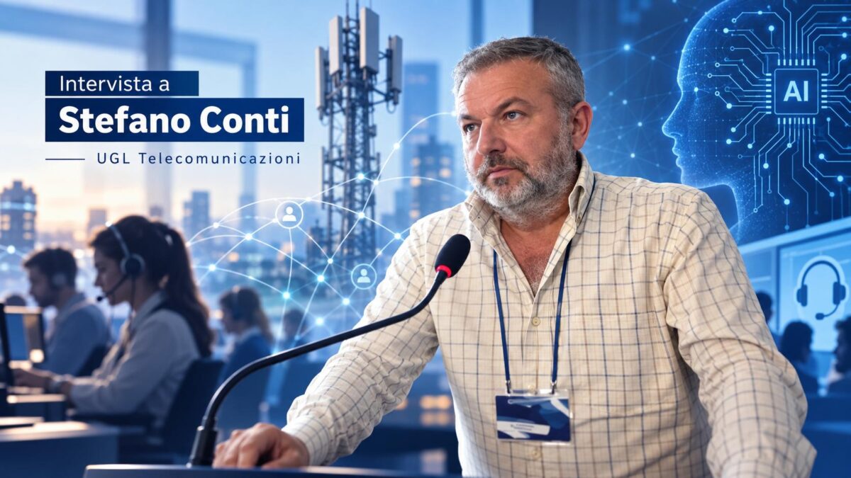 Stefano CONTI, Segretario Nazionale UGL Telecomunicazioni