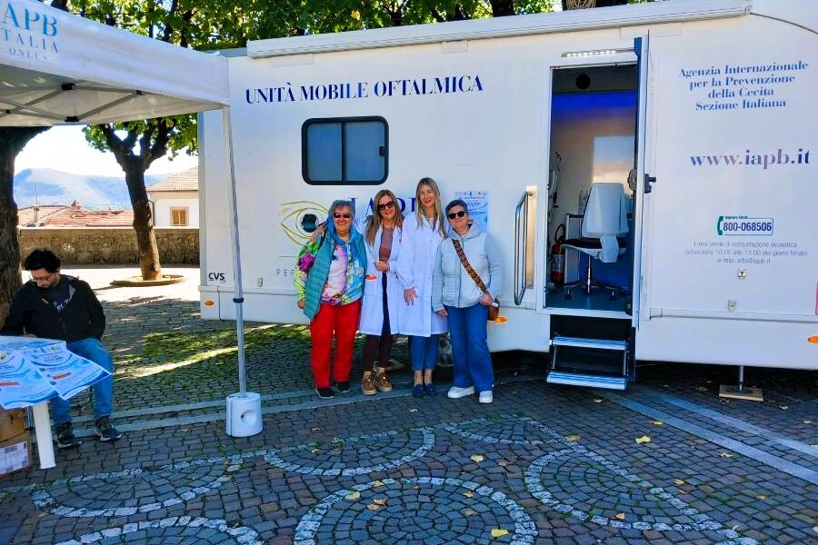 Vicesindaca Emilia Verdecchia e Unità mobile rid