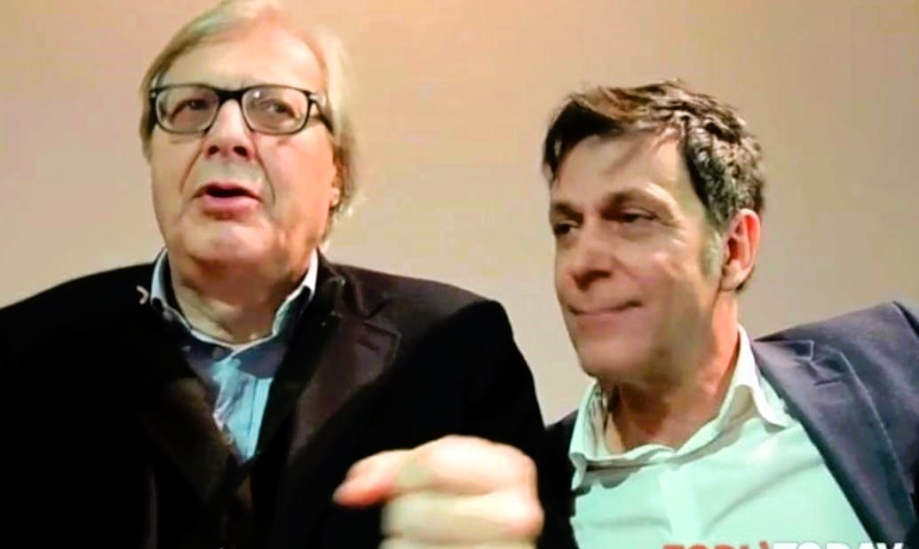 Vittorio Sgarbi e Sauro Moretti