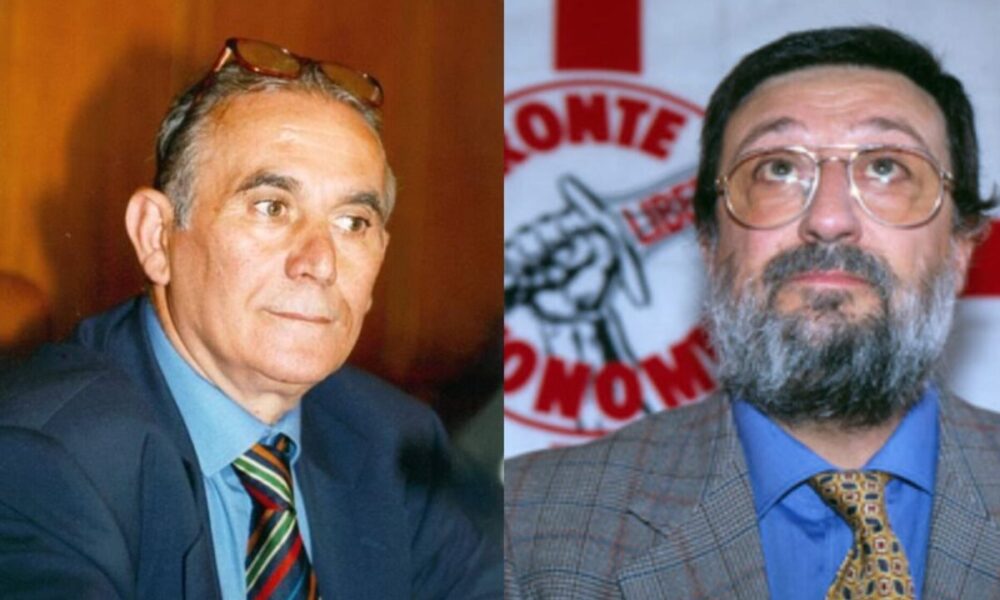 Il futuro della destra, Sforzini svela il retroscena inedito tra Franco Castellazzi e Tatarella 70 CASTELLAZZI E PINUCCIO TATARELLA