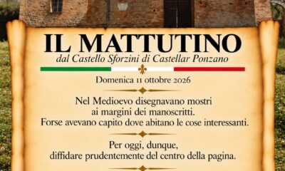 il mattutino dell'11 ottobre 2026